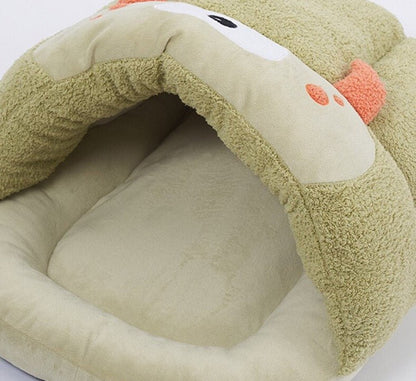 Monsters design kawaii cat bed
