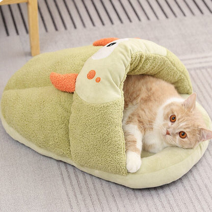 Monsters design kawaii cat bed