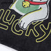 Oversize Streetwear Lucky Cat Graphic T-Shirt main image 0