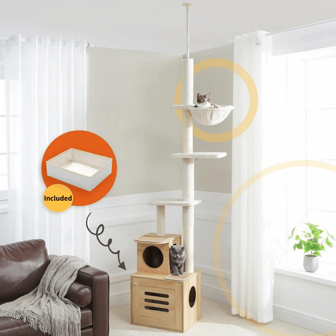 Ceiling cat tower online