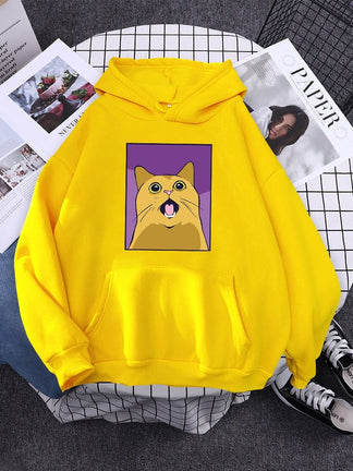 "Shocking Cat" Unisex Hoodie – Meowgicians™