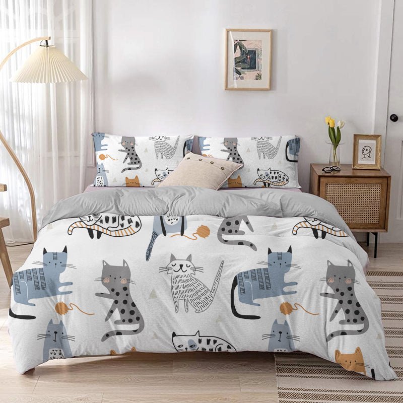 Majestic Cat Duvet Cover Set GFTOMA933