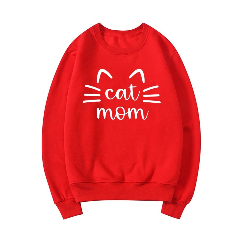 cat mom - Organic Oversize Sweatshirt main image 1