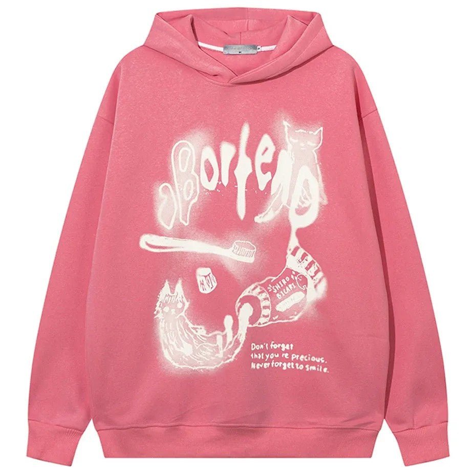 Dead Inside Cat Hoodie