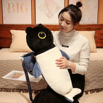 Super cute soft long cat plushie