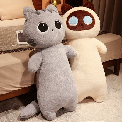 Super cute soft long cat plushie