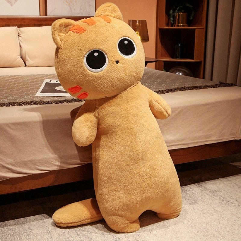 Super cute soft long cat plushie