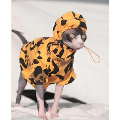 Swaggy streetwear warm cat hoodie