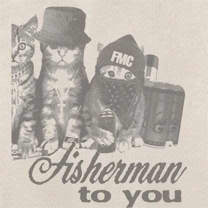 "Thats Miss Fisherman To You" Hip Hop Squad Cats Hoodie