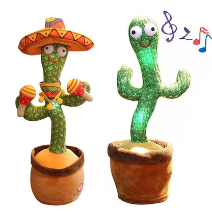 talking cactus for cat dancing cactus for pet cat toy dog toy speaking cactus