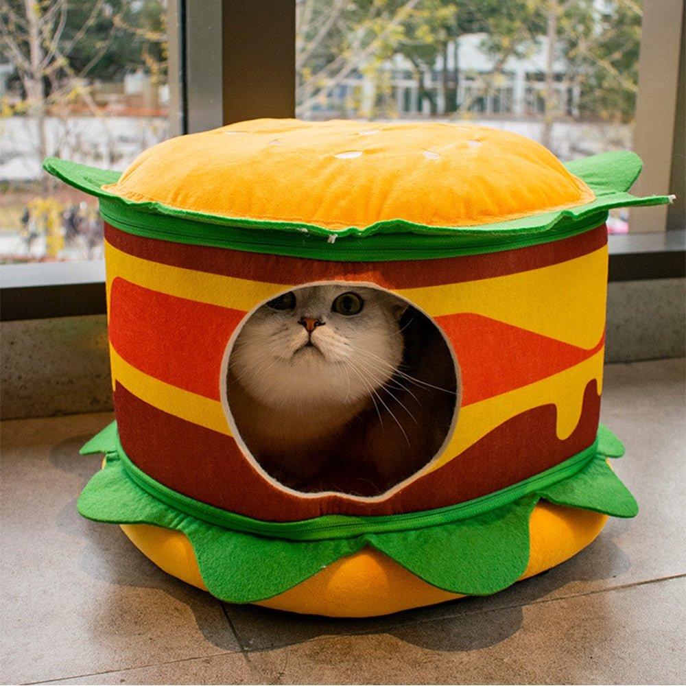 Food cat bed hotsell