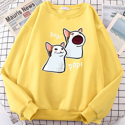 The Hilarious Pop Cat Sweatshirt!