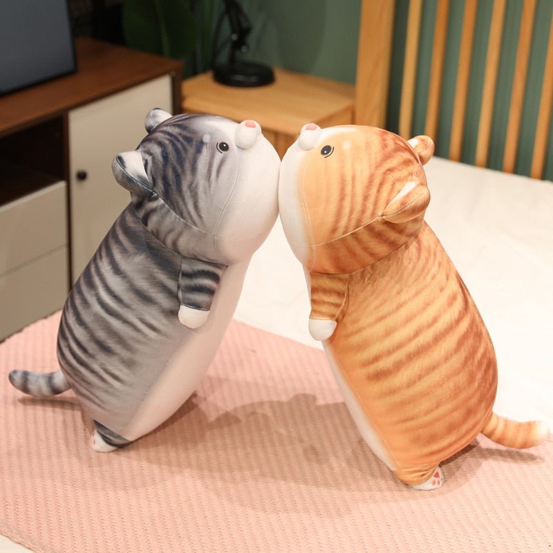The Tabby cat soft fat cat plushie