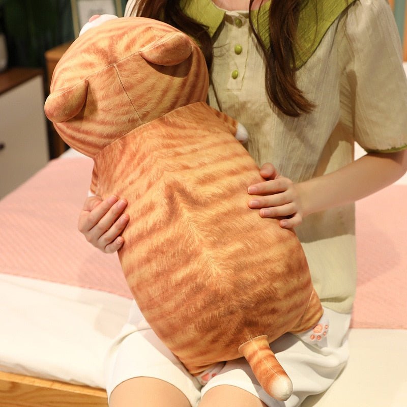 The Tabby cat soft fat cat plushie