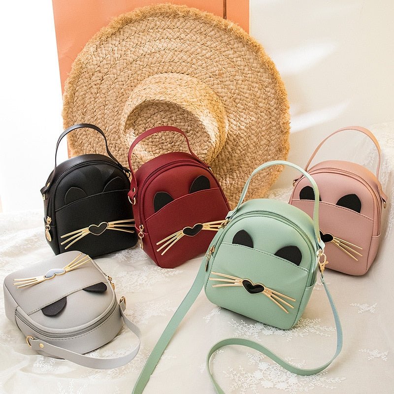 cat mini backpack purse The whisker' mini cat backpack – Meowgicians™