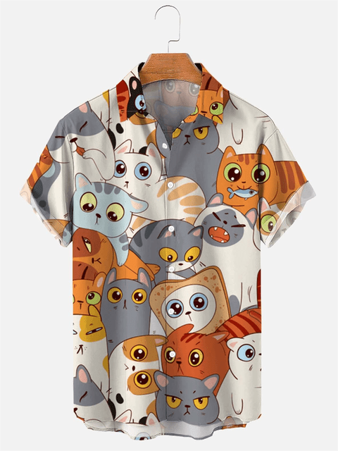 'Tons of cute cats!" adorable unisex cat shirt