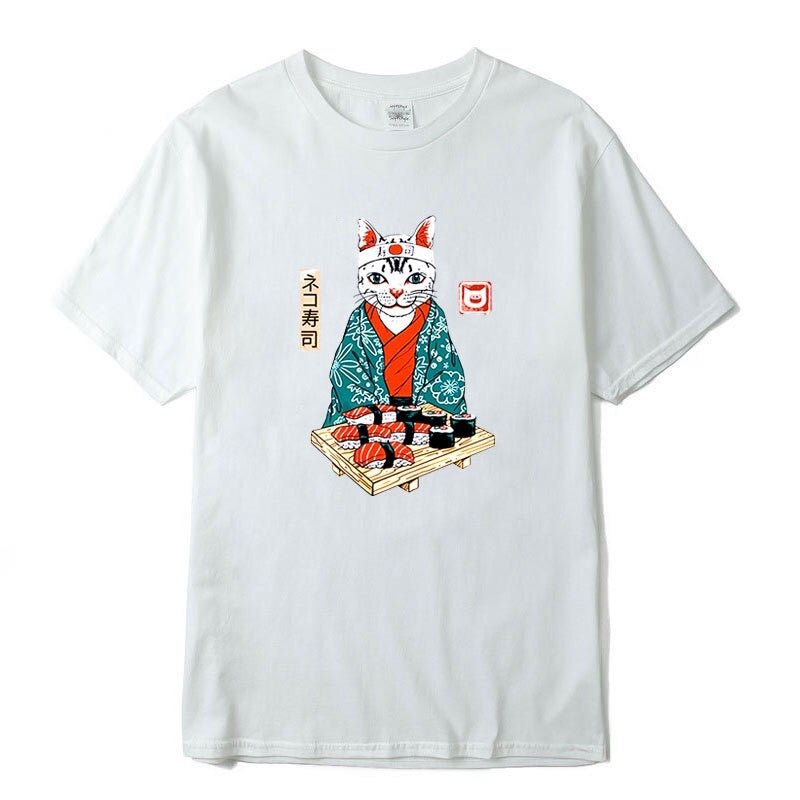 Unisex The Master Of Sushi Cat Shirt