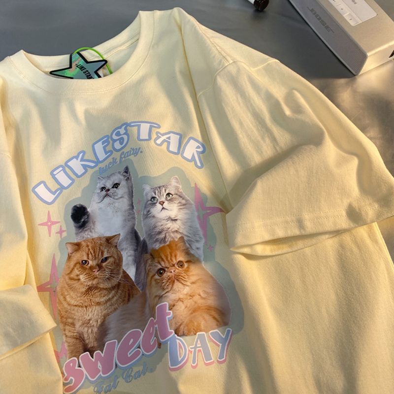 Cat shirt brand new arrivals
