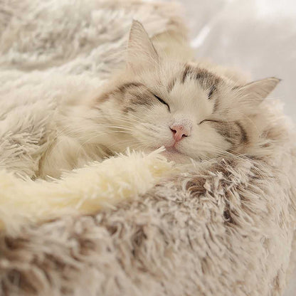 Warm Semi-enclosed Cat Bed