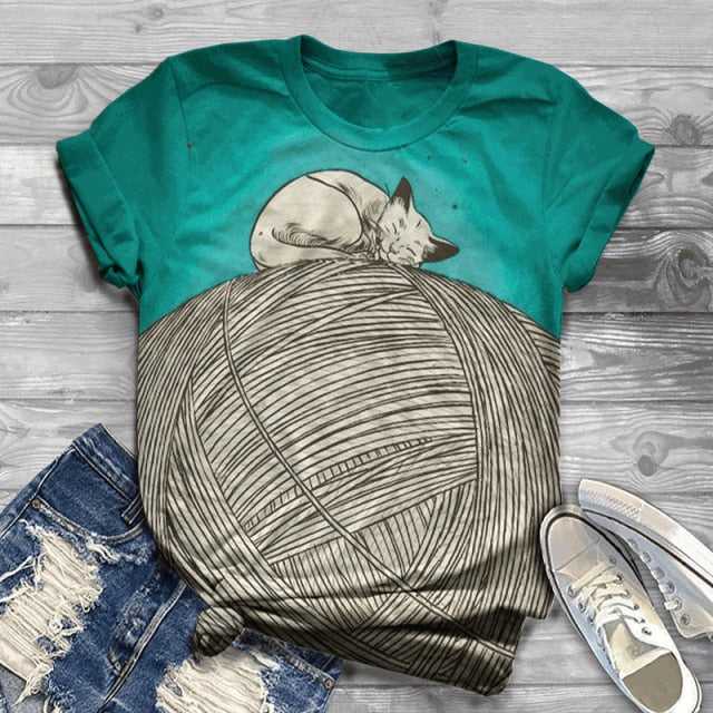 3d cat clothing themed for women