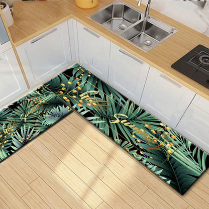 Yummy Fish' adorable cartoon cats carpet rug for kitchen